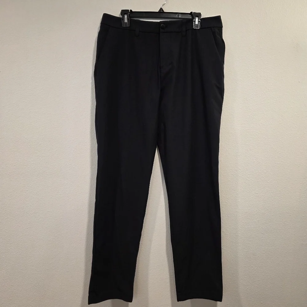 Lululemon ABC Classic Fit Black Trousers -Size 34
